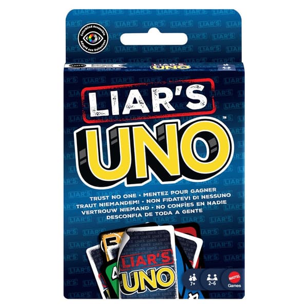 UNO Liars card game