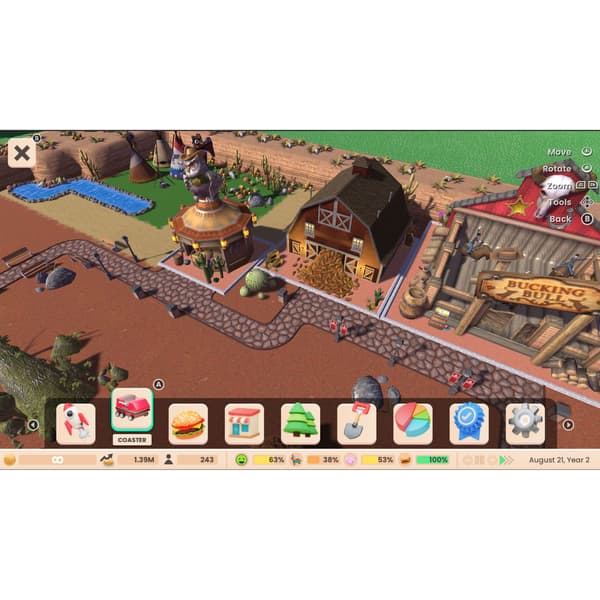 RollerCoaster Tycoon Adventures Deluxe Nintendo Switch