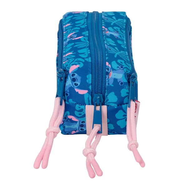 Disney Stitch & Angel triple pencil case