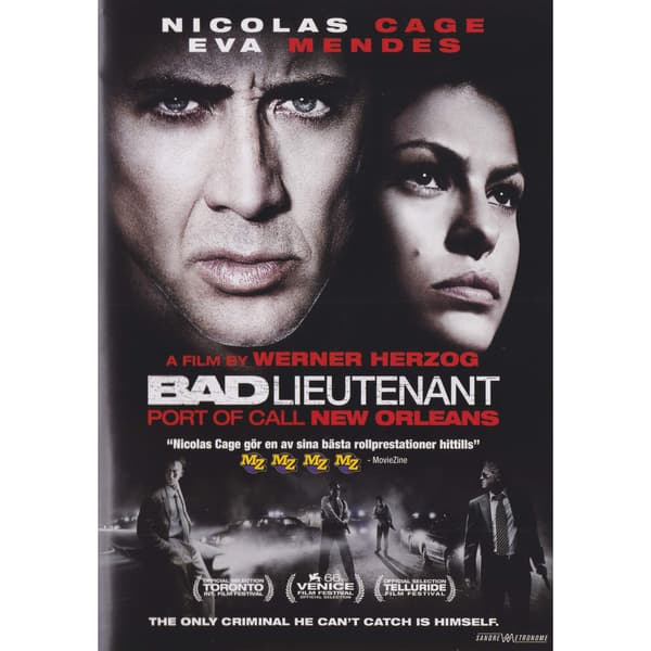Bad Lieutenant DVD (Brukt)