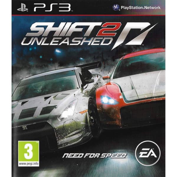 Shift 2 Unleashed Playstation 3 PS3 Nordic (Brugt)