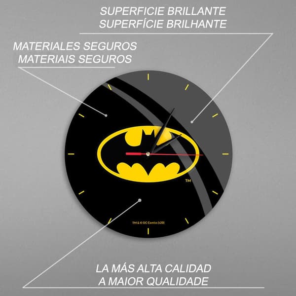 DC Comics Batman wall clock