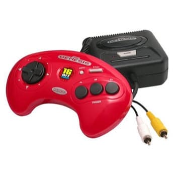 Sega Mega Drive Plug & Play Console 6 Games (Brugt)