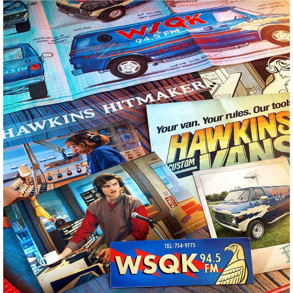 Stranger Things WSQK Hawkins Hitmaker Metal box