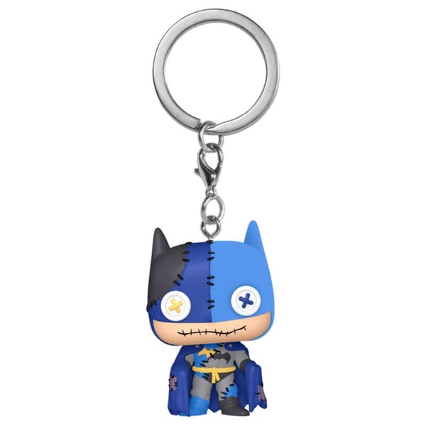 Pocket POP! Nøglering DC Comics Patchwork Batman