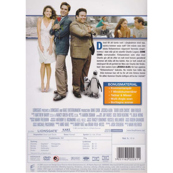 Good Luck Chuck DVD (Käytetty)