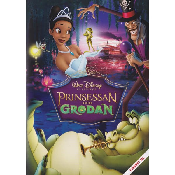 Prinsessan och Grodan DVD (Brukt)