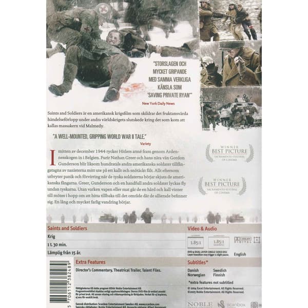 Saints and Soldiers DVD (Begagnad)