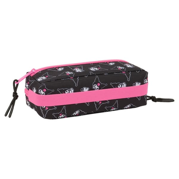 Hello Kitty Kuromi triple pencil case