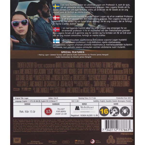 Logan Blu-Ray (Käytetty)