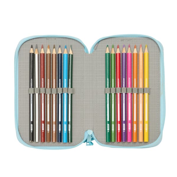 Furby triple pencil case 37pcs