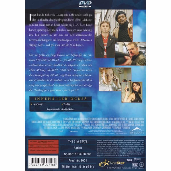 The 51st State DVD (Brugt)