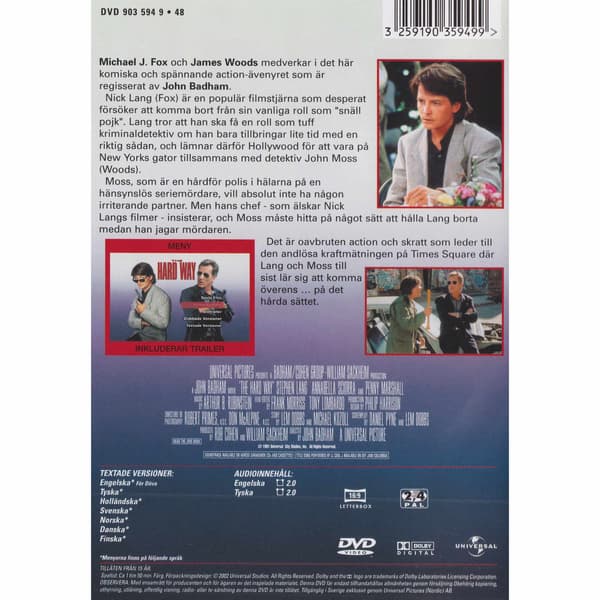 The Hard Way DVD (Käytetty)