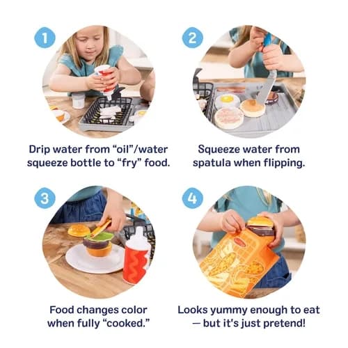 Melissa & Doug Flip & Fry Grill Lekset