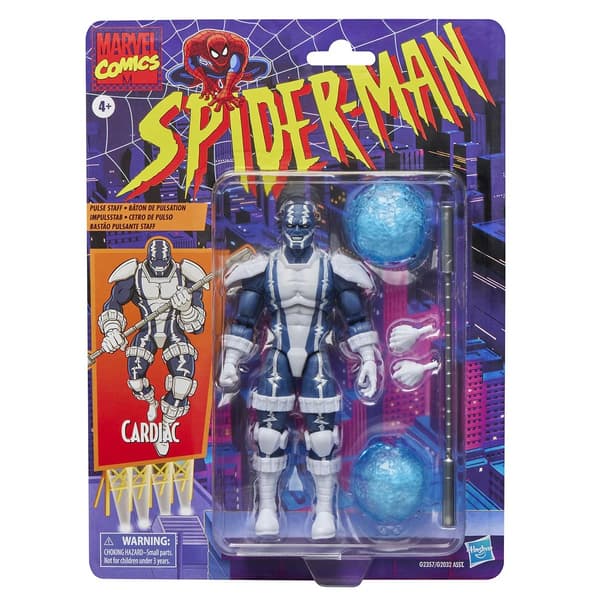 Spiderman Cardiac Retro Hahmo