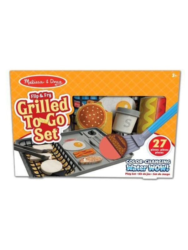 Melissa & Doug Flip & Fry Grilli-leikkisetti