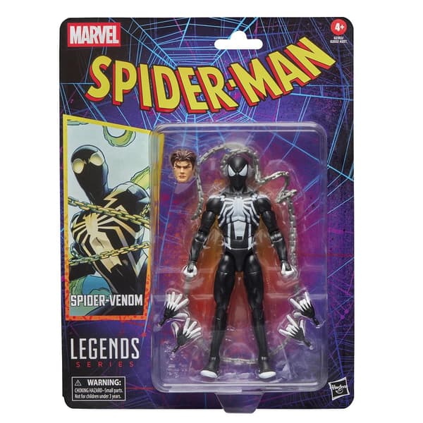 Spiderman Spider-Venom Retro Figur