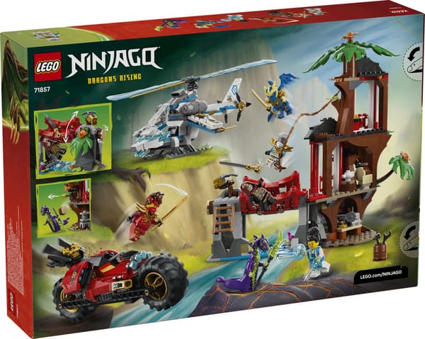 LEGO® Ninjago Ninjornas fordonsstrid vid trädkojan 71857