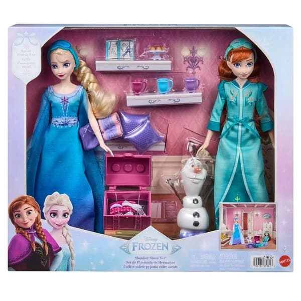 Disney Frozen Elsa & Anna Dukker med tilbehør