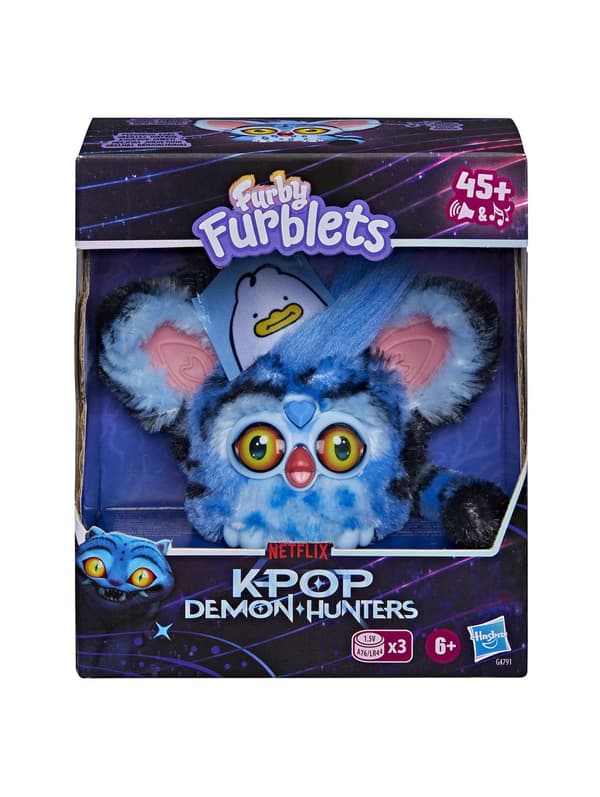 Furby K-Pop Demon Hunters Derpy Tiger Furblets