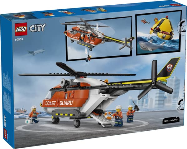 LEGO® City Kustbevakningens helikopter 60503