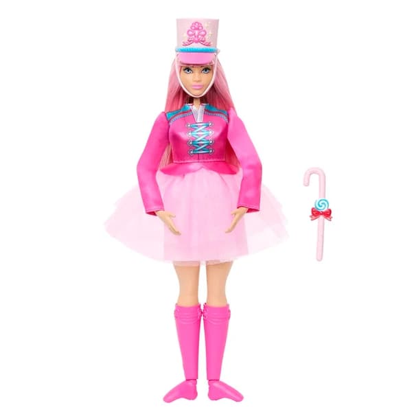Barbie Nutcracker Ballerina Docka Rosa hår Daisy