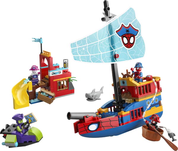 LEGO® Marvel Team Spideyn merirosvolaiva 11208