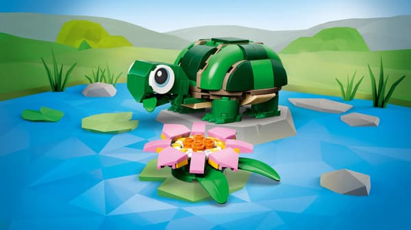 LEGO® Creator Kilpikonna ja lumme 31377