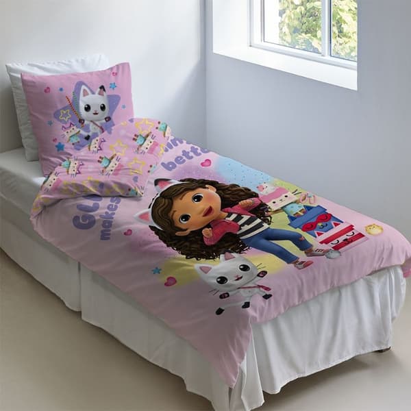 Gabbys Dollhouse Bäddset 150x210cm 22085
