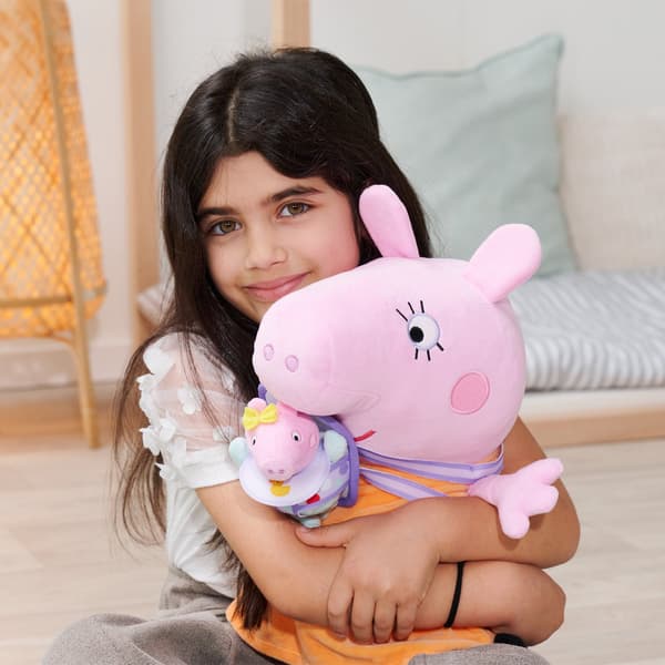 Peppa Pig Pehmo Äitipossu ja Evie 33cm
