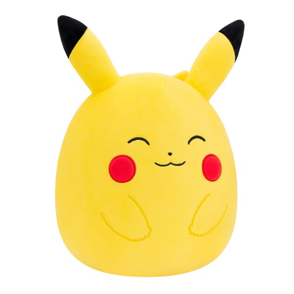 Squishmallows 25cm Pokemon Happy Pikachu