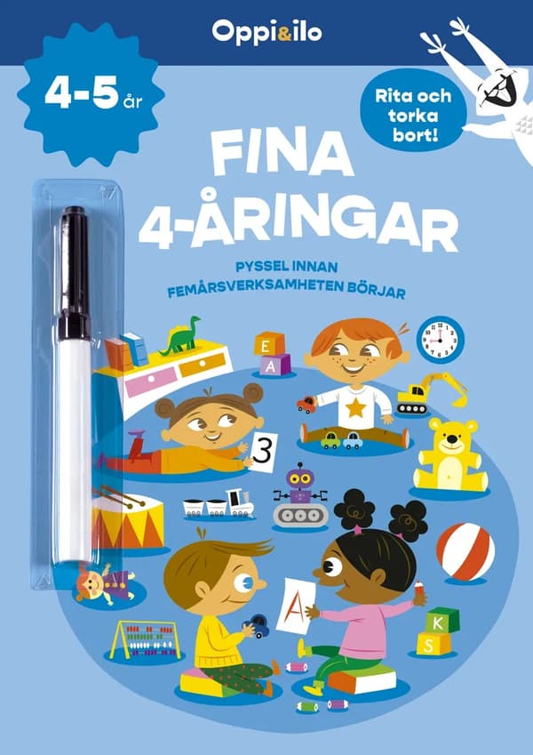 Fina 4-åringar Pysselbok 4-5 år