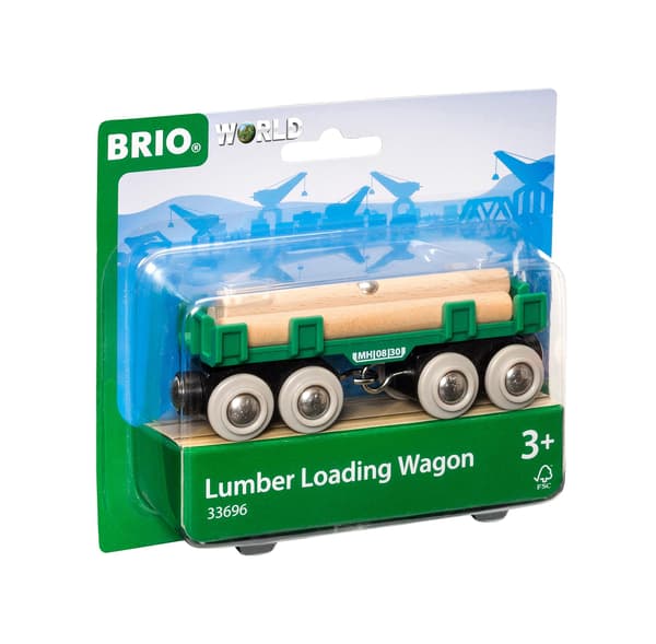 Brio Puutavaravaunu puutavaralla