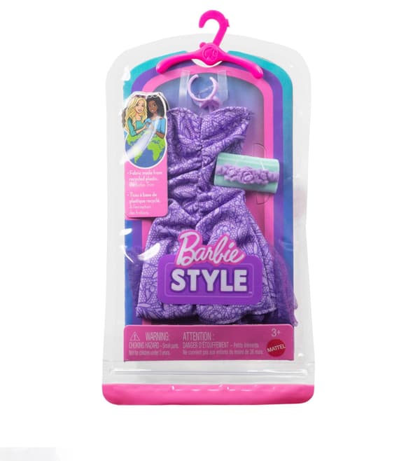 Barbie Fashion Klänning Lila