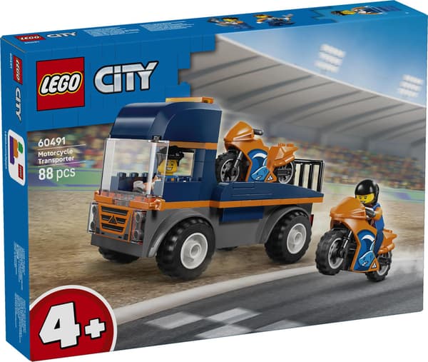LEGO® City Motorcykeltransport 60491