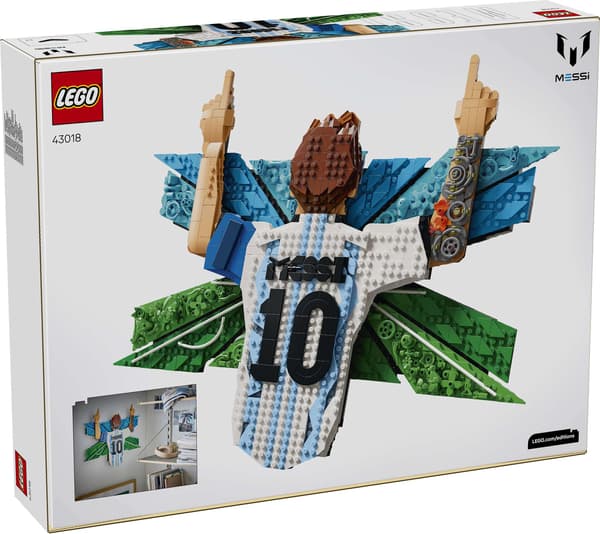LEGO® Editions Lionel Messi - fejring 43018