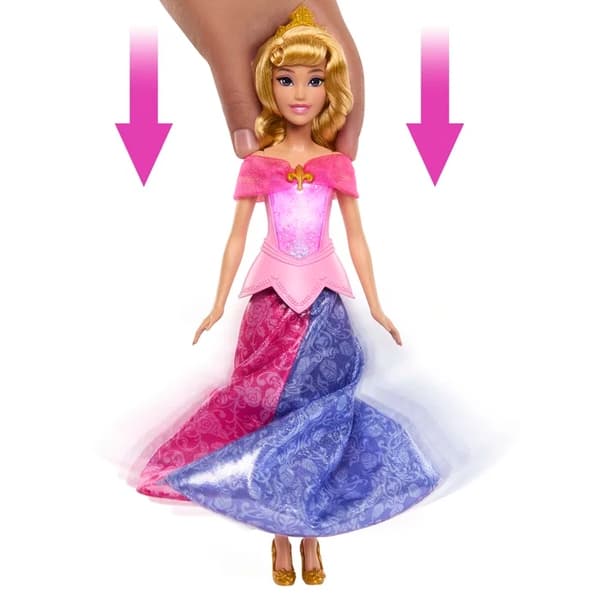 Disney Princess Aurora Docka med snurrklänning