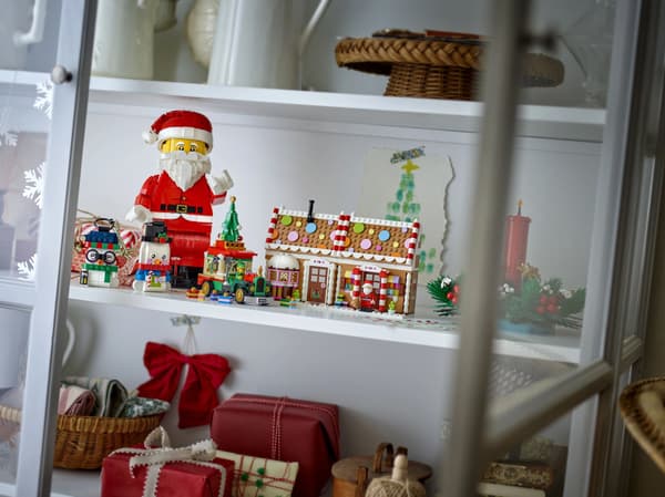 LEGO® Stor minifigur av jultomten 40820