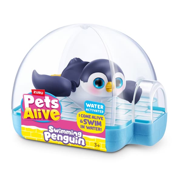 Zuru Pets Alive Swimming Penguin Sort