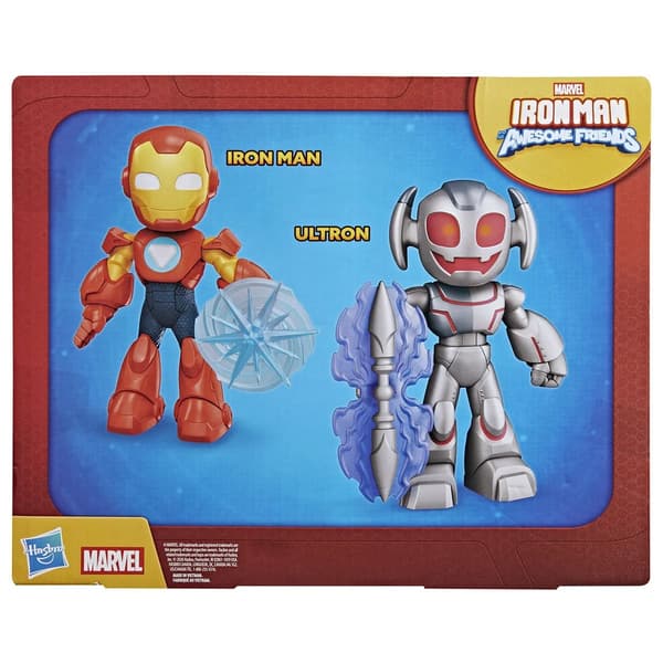 Iron Man Awesome Friends Iron Man & Ultron Clash Pack