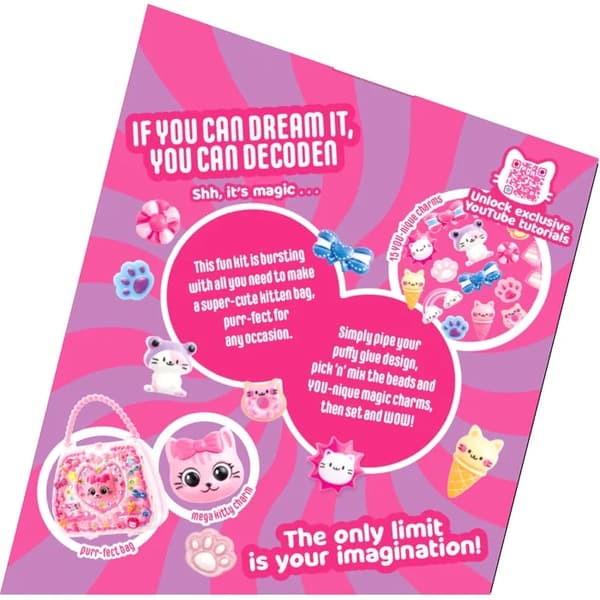 Decoden Magic Deluxe Cute Kitten Bag