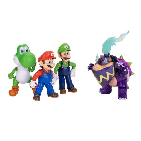 Mario Galaxy Movie Figurer 4-pack