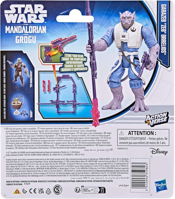 Star Wars ActionVerse Figur Garazen "Zeb" Orrelios