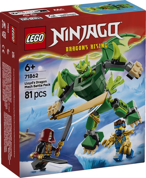 LEGO® Ninjago Lloyds robotdrake - stridspaket 71862