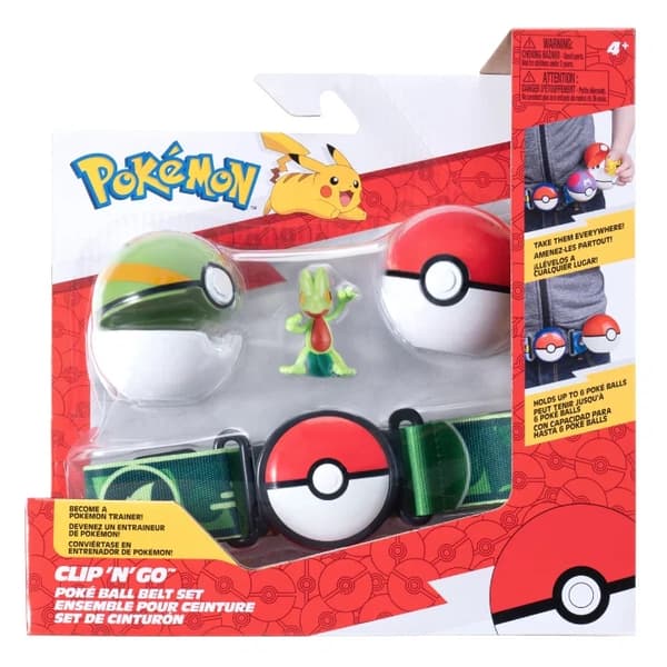 Pokemon Clip n Go Belt Set Treecko