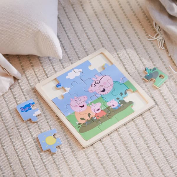 Peppa Pig puinen palapeli 16 palaa