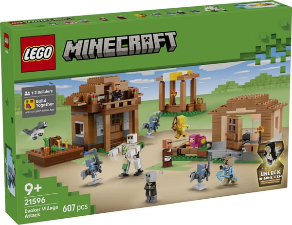 LEGO® Minecraft Byattack med uppväckare 21596