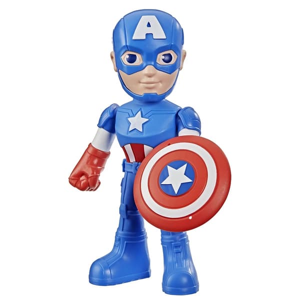 Spidey Supersized Figur Captain America