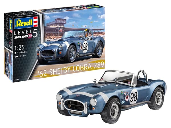 Revell 62 Cobra 289 1:25 Modelbyggesæt