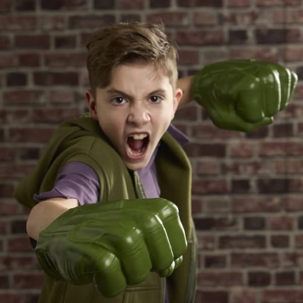 Spiderman Hulk Gamma Smash Fists